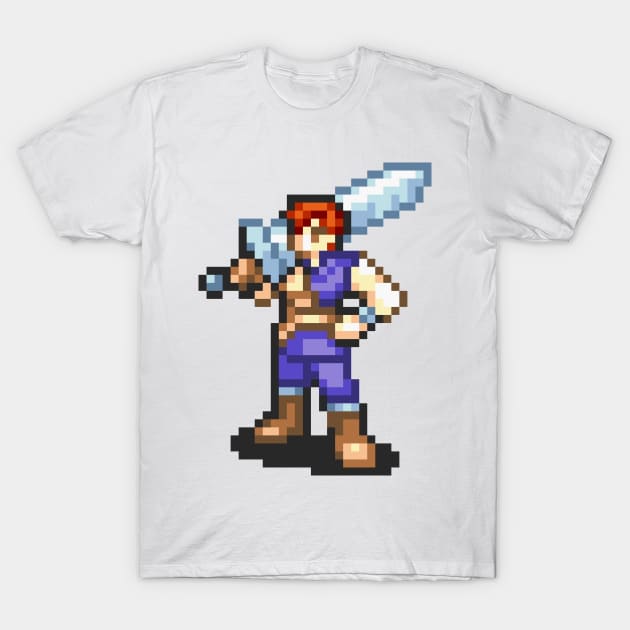 Mercenary Fighting Sprite T-Shirt by SpriteGuy95